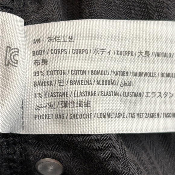 Abercrombie & Fitch High Rise 90's Relaxed Cuffed Hem Jean Size 12 Short - Picture 16 of 16